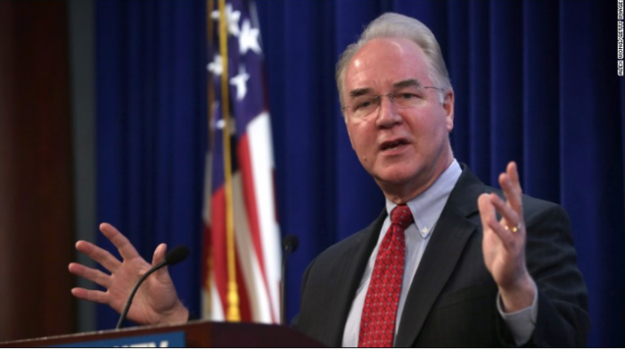 CNN: Rep. Tom Price, Trump’s Cabinet pick invested in company, then introduced a bill to help it