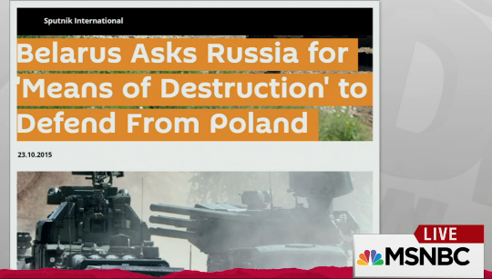 Rachel Maddow: Russia propaganda turns up in U.S. foreign policy query