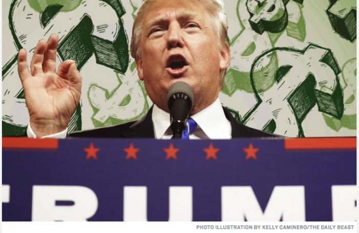 Daily Beast: Art of the Steal: This Is How Trump Lost $916M and Avoided Tax