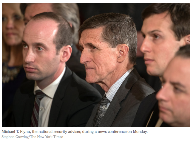 NYT: Michael Flynn Resigns as National Security Adviser