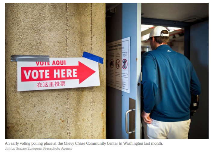 NYT: Five Possible Hacks to Worry About Before Election Day