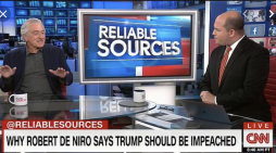 CNN: Robert DeNiro compares Trump to “a gangster” and calls his presidency “a crisis.”